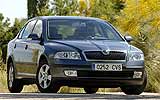 Skoda Octavia. Modelo 2009. Imagen. Berlina. Frontal lateral. Est�tica. Prueba.