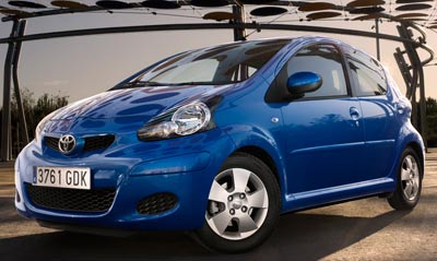 Toyota Aygo. Modelo 2009