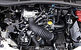 Toyota iQ. Modelo 2009. Imagen t�cnica. Motor.