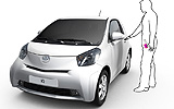 Toyota iQ. Modelo 2009. Imagen t�cnica. Acceso sin llaves.