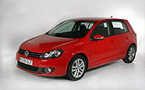 Volkswagen Golf 5p Sport 1.4 TSI 122 CV DSG 7 vel. Modelo 2009. Prueba de larga duraci�n. Imagen. Exterior. Frontal lateral. Coche parado. Estudio.