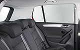 Volkswagen Golf 5p Sport 1.4 TSI 122 CV DSG 7 vel. Modelo 2009. Prueba de larga duraci�n. Imagen. Interior. Asientos traseros.