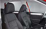 Volkswagen Golf 5p Sport 1.4 TSI 122 CV DSG 7 vel. Modelo 2009. Prueba de larga duraci�n. Imagen. Interior. Asientos delanteros. Nivel de equipamiento Sport.