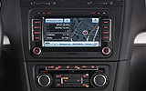 Volkswagen Golf 5p Sport 1.4 TSI 122 CV DSG 7 vel. Modelo 2009. Prueba de larga duraci&oacute;n. Imagen. Interior. Navegador. En estudio despu&eacute;s de 100.000 km