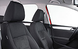 Volkswagen Golf 5p Sport 1.4 TSI 122 CV DSG 7 vel. Modelo 2009. Prueba de larga duraci&oacute;n. Imagen. Interior. Asientos. En estudio despu&eacute;s de 100.000 km