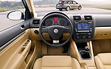 Volkswagen Golf Variant. Gama 2008. Imagen. Interior. Salpicadero. Volante. Asientos. Navegador. Palanca de cambios. 