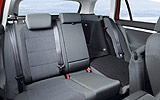 Volkswagen Golf Variant. Gama 2008. Imagen. Interior. Asientos traseros. Plaza abatida.