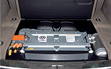 Volkswagen Touareg Hybrid. Prototipo 2009. Imagen. T�cnica. Bater�a 288 V.