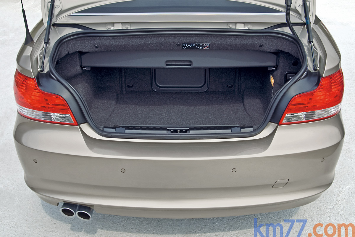 BMW Serie 1 Gama Serie 1 Cabrio Gama Serie 1 Cabrio Descapotable Interior Maletero 2 puertas