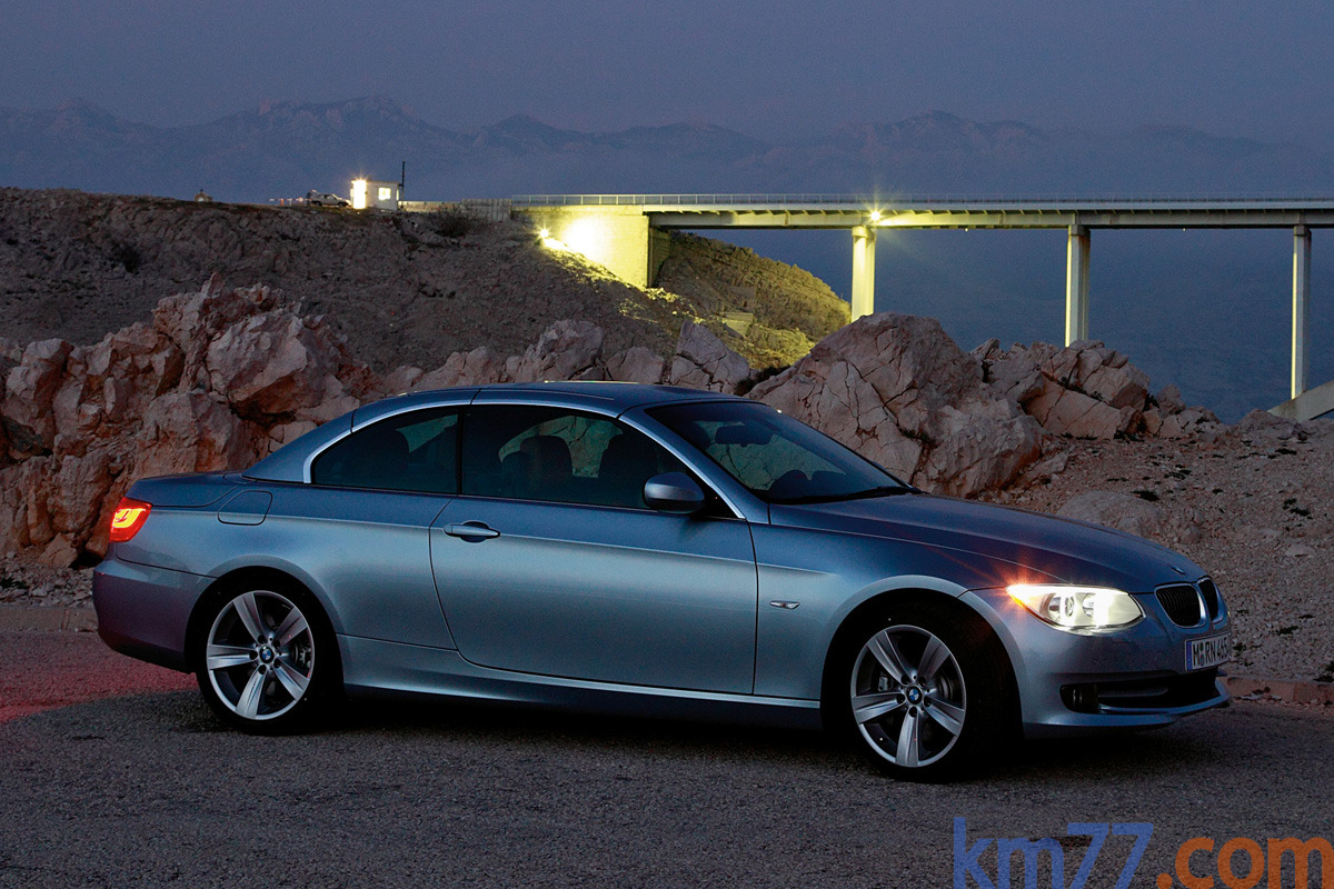 BMW Serie 3 335i Gama Serie 3 Cabrio Descapotable Bluewater Metalizado Exterior Lateral 2 puertas