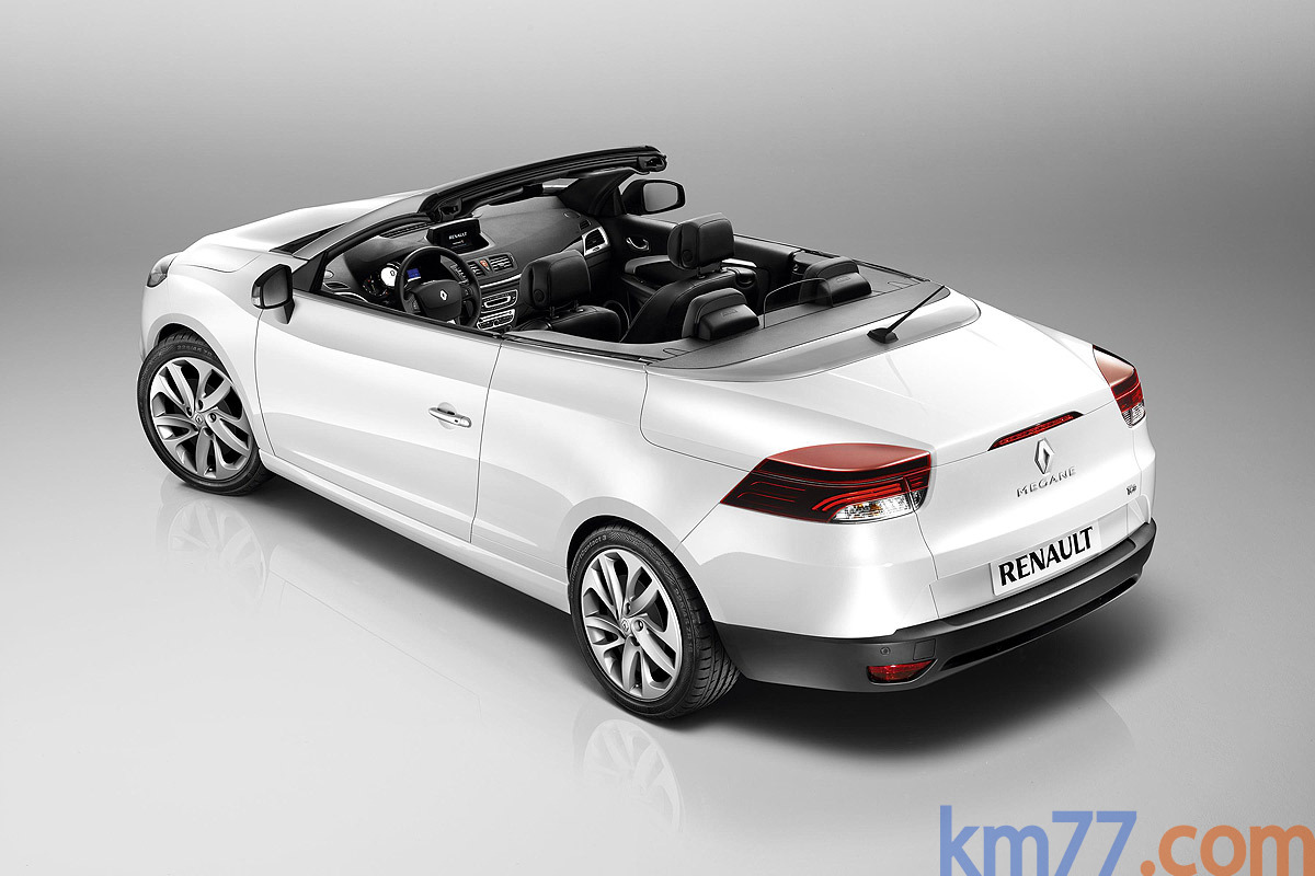 Renault M&eacute;gane Coup&eacute;-Cabriolet Tce 131 CV Gama M&eacute;gane Coup&eacute;-Cabriolet Descapotable Blanco Nacarado Exterior Lateral-Posterior 2 puertas