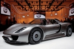 Porsche 918 Spyder Concept Car Descapotable Exterior Frontal-Lateral 2 puertas