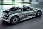 Porsche 918 Spyder Concept Car Descapotable Exterior Posterior-Lateral 2 puertas