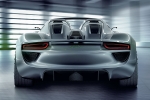 Porsche 918 Spyder Concept Car Descapotable Exterior Trasera 2 puertas