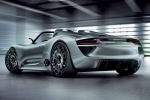 Porsche 918 Spyder Concept Car Descapotable Exterior Lateral-Posterior 2 puertas