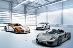 Porsche 918 Spyder Concept Car Descapotable Exterior Frontal-Lateral 2 puertas