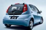 BYD F0 Gama F0 Gama F0 Turismo Azul Helado Exterior Posterior-Lateral 5 puertas