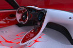 Renault DeZir prototipo Coup&eacute; Interior Consola Central 2 puertas