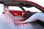 Renault DeZir prototipo Coup&eacute; Interior Consola Central 2 puertas
