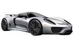 Porsche 918 Spyder Descapotable Exterior Frontal-Lateral 2 puertas