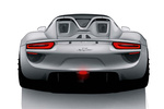 Porsche 918 Spyder Descapotable Exterior Posterior 2 puertas