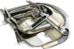 Porsche 918 Spyder Descapotable Interior Salpicadero 2 puertas