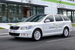 Skoda Octavia Green E Line prototipo Turismo Exterior Frontal-Lateral 5 puertas