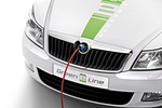Skoda Octavia Green E Line prototipo Turismo Exterior Toma de recarga 5 puertas