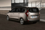 Dacia Lodgy Gama Lodgy Gama Lodgy Monovolumen Beige Ceniza Exterior Posterior-Lateral 5 puertas