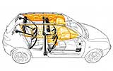 Airbag y cinturones de seguridad