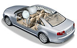 Airbag frontales y airbag de cortinilla