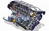 Motor del BMW 530d (218 CV)
