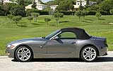 BMW Z4 con techo de lona