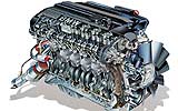 Motor 3.0i de seis cilindros con 231 CV