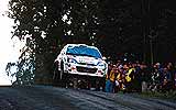 Colin McRae en el Rally de Finlandia