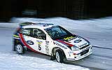 Colin McRae en el Rally de Suecia