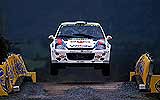 Carlos Sainz en el Rally de Nueva Zelanda