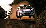 Carlos Sainz en el Rally de Nueva Zelanda