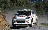 Carlos Sainz en el Rally de Nueva Zelanda