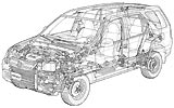 Radiograf&iacute;a del CR-V