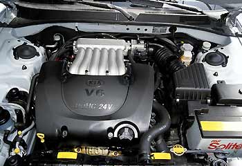 Motor V6 24V de 168 CV 