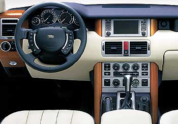 Salpicadero del Range Rover