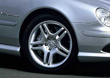 Frenos delanteros del CL 55 AMG