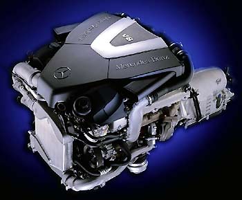 Motor Diesel V8 del S 400 CDI con 250 CV