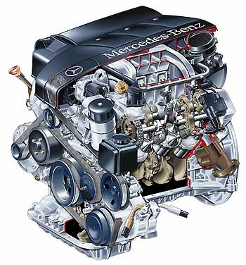 Motor V6 de 3,7 litros y 245 CV del S 350