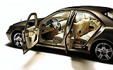 Interior del Mercedes Clase S