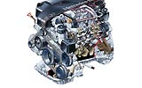 Radiograf&iacute;a del motor V6 del S 350