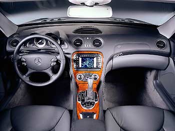 Salpicadero del Mercedes SL 500
