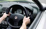 Mandos en el volante del cambio Stepspeed