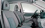 Asientos delanteros del Nissan Almera Tino